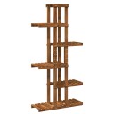 vidaXL Planteholder Naturlig 68 x 23,5 x 140 cm Solid akasietre