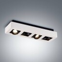Arcchio Vince taklampe, 47 x 14 cm i hvit