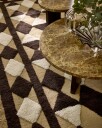 Oriental Grid Teppe 300x400 cm Brun