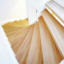 Lundbergs Trappetrinn Premium Ubehandlet Eik 1000x294x8mm