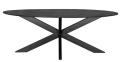 Trend Collection Zion Spisebord Sort – 210 x 100 x 76 cm