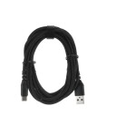 DACOTA PLATINUM USB-USBC KABEL 3 M, SVART
