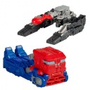 Transformers One Robot Battlers Pakke med Optimus Prime og Megatron - Samlefigurer