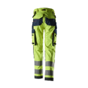 Snickers Workwear ProtecWork 6367 Arbeidsbukse varsel gul/marineblå dame klasse 2 flammebeskyttelse 36 Klær
