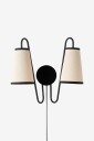 Ellos Home   Vegglampe Eily   Svart