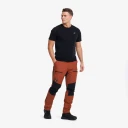 Revolutionrace Turbukse & Fritidsbukse Nordwand Pro Pants Herre Rusty Orange/Black L