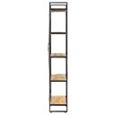 vidaXL Bokhylle 5 etasjer 90x30x180 cm heltre mango