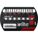 Wiha 42137, 8 Stykker, Philips, Pozidriv, Torx, Ph 2, Pz 1, Pz 2, Pz 3, T15, T20, T25, 1/4" C6.3