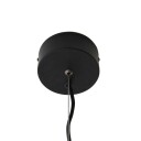 Lucande Lucya 2 LED Pendel Svart/Hvit
