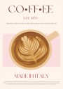 Italian Coffee Plakat Plakat / 50x70cm