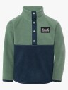 Didriksons   Fleeceskjorte Monte Kids' Half Button   Grønn