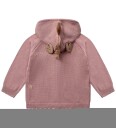 Hust and Claire Cardigan   Strikk   HcEnhjørning   Heather   Hust and Claire   2 år (92)   Cardigan Brun Rosa
