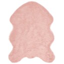  Faux Skinnmatte Tafalla Rosa 80 x 120 cm Polyester