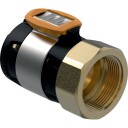 2 stk Geberit Flowfit silisium overgangsmuffe 50 mm x 2"