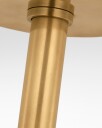 Rousseau Monopoint Flush Mount Antique Burnished Brass