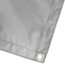 vidaXL Balkong privat skjerm 200 x 300 cm Stoff med PU belegg Lysegrå