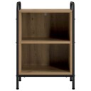 vidaXL Nattbordskap Artisan eik 40 x 30 x 60 cm Konstruert tre
