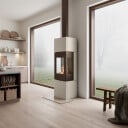 Rais Nexo PST 160 Mocca Vedovn Med Sideglass Og Ståldør Porto Stone