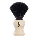 nom GUSTAV shaving brush Black Fibre Black
