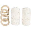 DIY Kit Craft Kit Macramé Table Decorations 977624