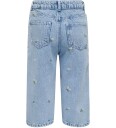 Kids Only Shorts   KogCobain   Light Blue Denim/Flower Broderi   Kids Only   13 år 158   Shorts   Blå