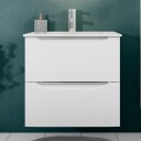 Linn Bad Mari D45cm Servantskap Lys eik / 120cm Dobbel 2 Skuffer