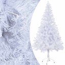 vidaXL Kunstig juletre med LED og kulesett 120 cm 230 grener