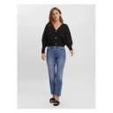 Vero Moda - Kardigan vmLea LS V-neck Cuff Cardigan - Svart