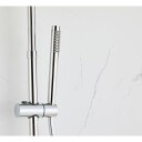 Zen Sanitary dusjsett, rustfritt stål stainless steel