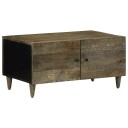  Salongbord lysegrå 80x50x40 cm heltre furu 8721158448903