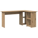  Artisan Eik Datamaskinskrivebord Artisan eik Sponplate Middels