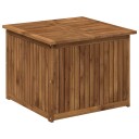 vidaXL Hage Lagringsboks Solid akasietre 70,5 x 68,5 x 53,5 cm