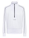 Calvin Klein Golf Quinta Quarter Zip Top White 18