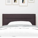  Hodeseng Linjedesign Mørk Brun 100 cm Stoff