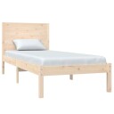 vidaXL Sengeramme heltre furu 90x200 cm