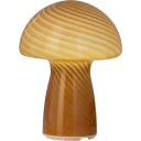 Veli Line Mushroom oppladdningsbar bordlampe brun