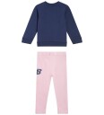 New Balance Sett   Collegegenser/Leggings   NB Navy   New Balance   86   Collegegenser Marineblå Rosa