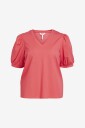 Object - Topp objCaroline S/S Top - Rosa