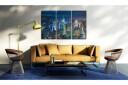 Bilde Bird´S Eye View Of New York City By Night 60x40 Artgeist sp. z o. o.