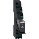 Schneider Electric 10 stk Relé med stikkontakt + LED 1CO 230V push-in, RXG13P7PVP
