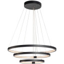 SLV One Trippel Pendellampe Dali 3000/4000K Sort - 90646