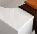 VILLEROY & BOCH OBERON BADEKAR 160X75 FOR INNBYGGING HVIT ALPIN