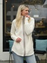 Didriksons Women's Sally Full Zip 2 White Foam 36, White Foam