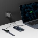 EcoFlow 65W GaN Hurtiglader med 3 porter og 100W USB-C kabel