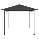 vidaXL Paviljong 4x3x2,7 m antrasitt 180 g/m²