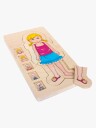 Small Foot - Wooden Body Puzzle Girl 29st. Tre