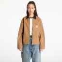 Jakke Carhartt WIP Detroit Jacket UNISEX Hamilton Brown/ Tobacco Rinsed XL
