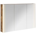  Baderomsspeilskap Røkt eik 103,5 x 15,5 x 70 cm Konstruert tre