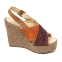 Espadrilles Dame Sko Brun 37 EU,