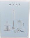 SMEG  Stavmikser m/tilbehør HBF22 pastellblå